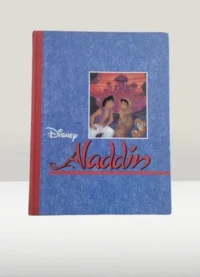livre disney aladin vintage