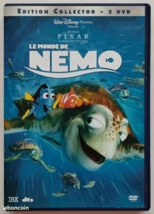 dvd disney le monde de némo