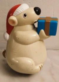 Figurine ours Kinder maxi noël