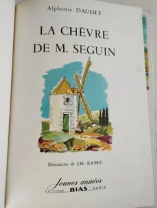 livre ancien la chevre de mr seguin collection